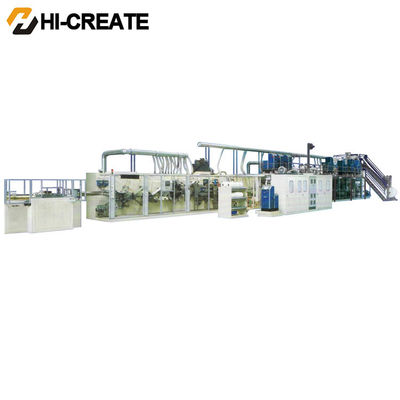 45T 3 Folded 200KW Pamper Making Machine