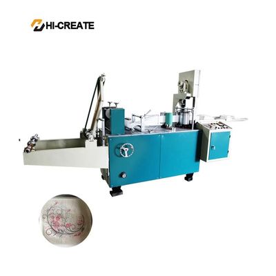 Automatic printing machine with embossed napkin paper napkins