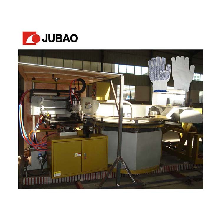 PVC Glove Dotting Machine 6kw 8kw Lower Than 300 Degree Temp
